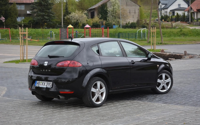 Seat Leon cena 16700 przebieg: 242500, rok produkcji 2006 z Dzierzgoń małe 352